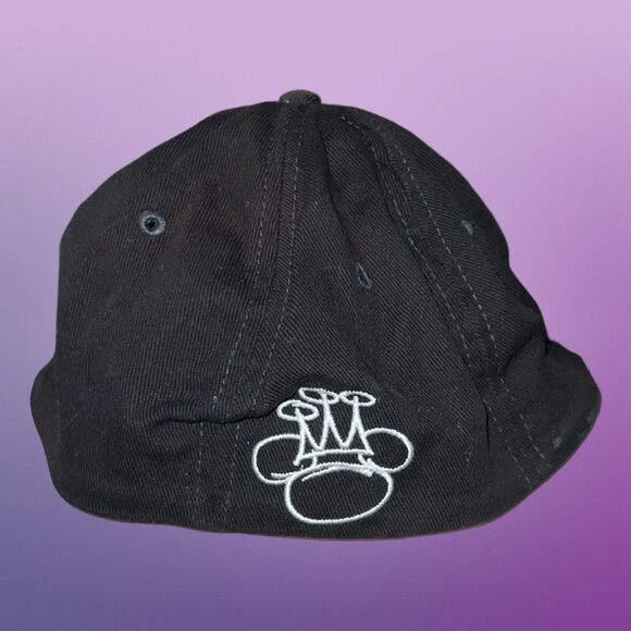Mickey Mouse Baseball Hat Graffiti Hip Hop Disney Parks 3D Embroidered Crown Cap - Picture 4 of 9